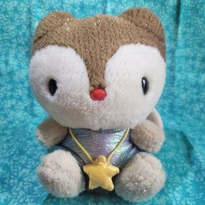 NWT Rare Landry the Raccoon Sparkly Angel Sanrio Smiles plush 2000